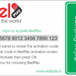 Reelplay Italian 6-Month Activation Code - Image 1