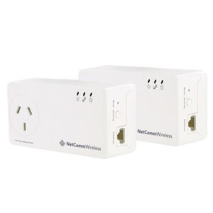 Netcomm NP511 AV500 Powerline Twin Pack With AC Passthrough - Image 1