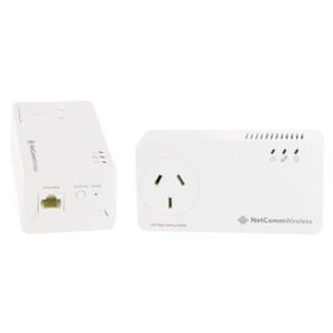 Netcomm NP511 AV500 Powerline Twin Pack With AC Passthrough - Image 2
